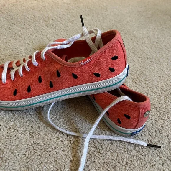 Keds + SunnyLife *Watermelon* Kickstart Sneaker | Gently Used | 6.5 | EUC - Picture 3 of 16